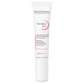 BIODERMA SENSIBIO EYE WYGŁADZAJĄCY I NAWILŻAJĄCY KREMOWY ŻEL POD OCZY 15 ml